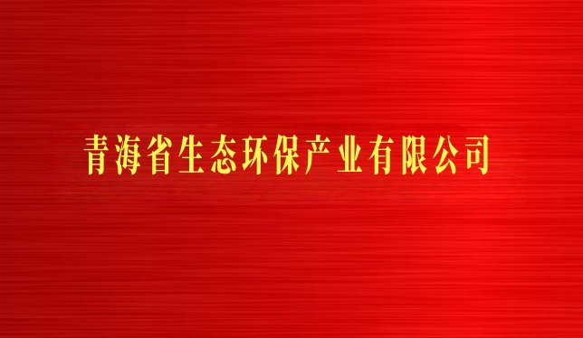 青海省生態(tài)環(huán)保產(chǎn)業(yè)有限公司