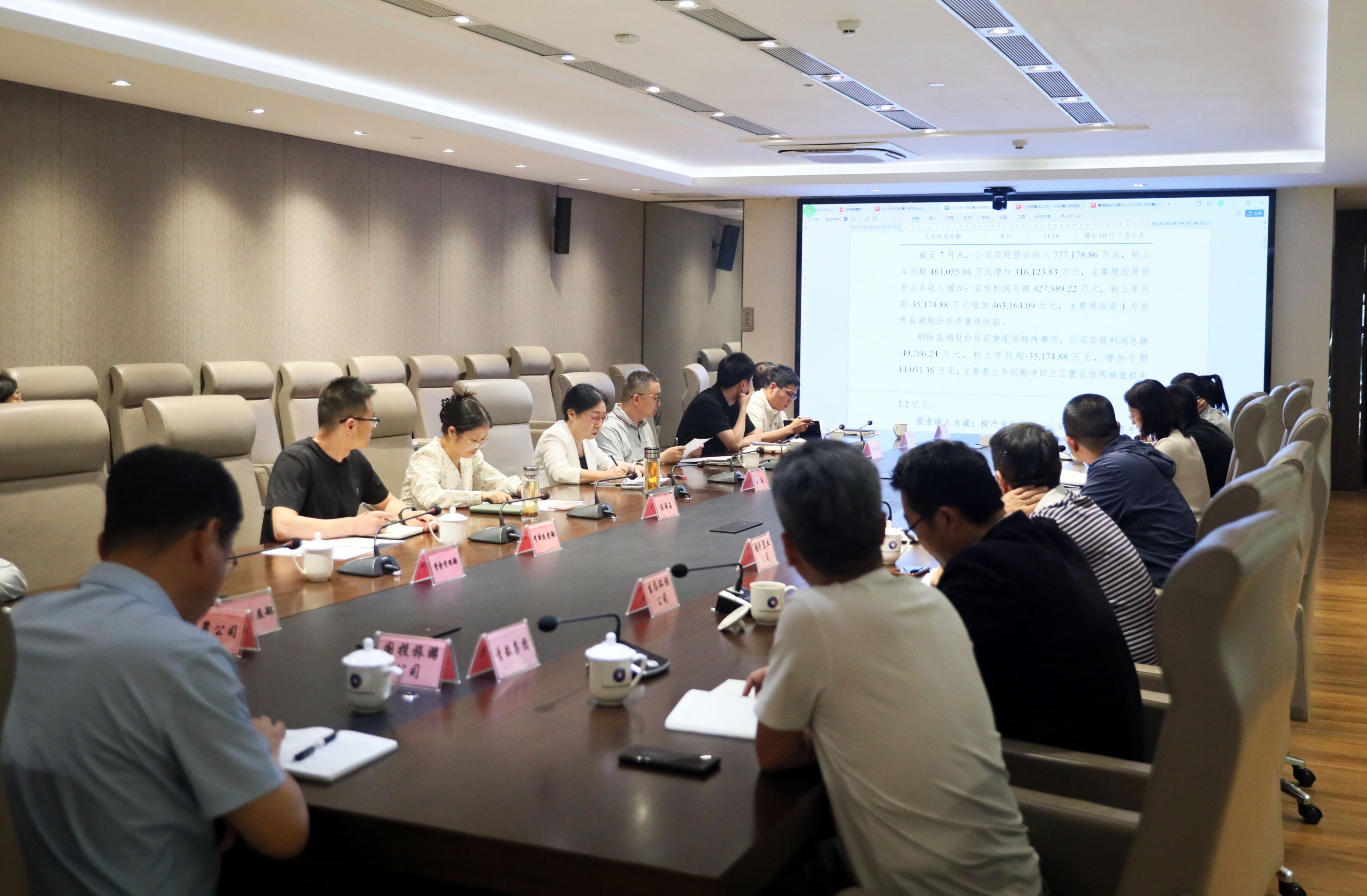 青海國投召開2025年7月經(jīng)營分析會(huì)